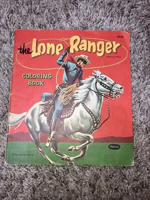 The Lone Ranger Coloring Book  Authorized Addition (1956) - Image 1 of 3