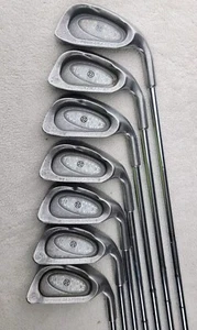 Tour Force Golf Clubs 3-9 Irons RH DG R300 Steel Shafts Good Royal Grips - Picture 1 of 9