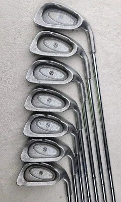 Tour Force Golf Clubs 3-9 Irons RH DG R300 Steel Shafts Good Royal Grips - Image 1 of 4