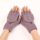 Flip Gloves Exposed Finger Mittens Gloves Fingerless Touchscreen Gloves Flexible