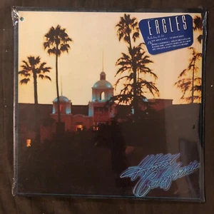 VERSIEGELT!! THE EAGLES Hotel California - 1976 1st Press Asylum LP mit HYPE AUFKLEBER - Bild 1 von 2