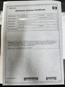 HP / DEC QL-0EGAE-RA ADV FIL SYS U/A Traditional Update License - Picture 1 of 1
