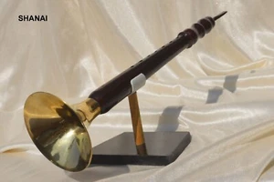Strumento musicale decorativo casa legno miniatura Shanai oggetti unici - Foto 1 di 4