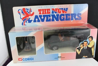 Corgi #57604 The Avengers Steed's Range Rover + Figurine of Steed  1:36s NMIB - Image 1 of 4