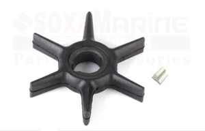 47-42038 Water Pump Impeller with Key for Mercury Mariner 6 8 9.9 15 HP Outboard - Imagen 1 de 4