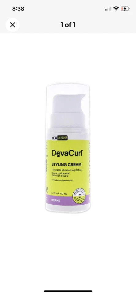 Creme Styling-NP da DevaCurl para Unissex - Creme de 5,1 oz - Imagem 1 de 1
