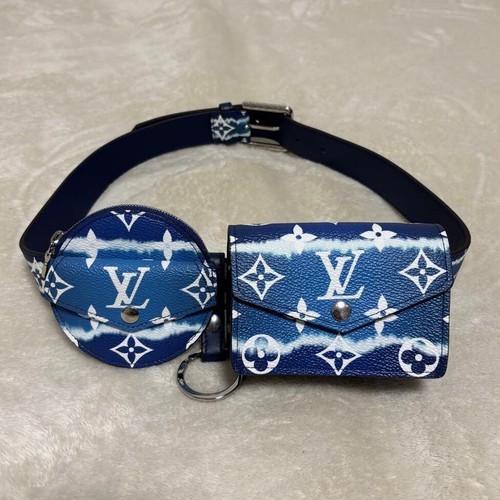 LOUIS VUITTON（LV） Borsa a tracolla Louis Vuitton LV Escale cintura giornaliera multitasche blu navy M0253W SA