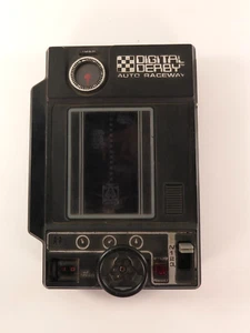Vintage Digital Derby Auto Raceway Tomy 1978 Repair/Parts No Battery Cover - Picture 1 of 19