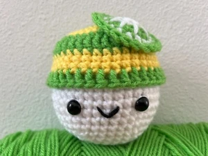 Lemon Lime Marshmallow! New Soft Handmade Stuffed Toy Plush Doll Home Decor Gift - Picture 1 of 6