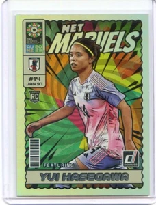 2023 Donruss FIFA Women's World Cup YUI HASEGAWA RC #14 NET MARVELS JAPAN - Picture 1 of 2