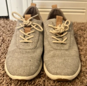 Toms Cabrillo Lace Up Sneaker Women’s 7.5 Grey Stitch Fix - Picture 1 of 8