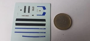 decalque decals decalcomanie pour peugeot 204 coupé 1/43 - Picture 1 of 1
