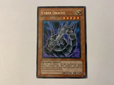 YUGIOH! Cyber Drache DP04-DE001 Rare EX - Bild 1 von 2
