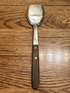 Vintage Edelstahl Eislöffel Spaten Löffel 9,5" Made in Japan Farmed & Merchants - Bild 1 von 6