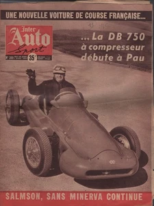 INTER AUTO 399 1955 DB 750 A KOMPRESSOR SALMSON 2300 LIMOUSINE GP DE PAU - Bild 1 von 1