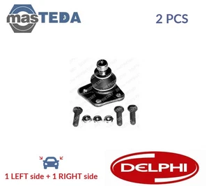 TC629 SUSPENSION BALL JOINT PAIR FRONT DELPHI 2PCS FOR VW CADDY II 1.6,1.9 D - Picture 1 of 5