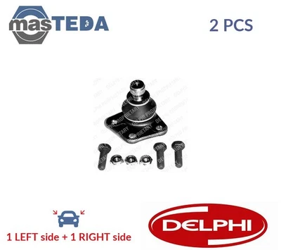 TC629 SUSPENSION BALL JOINT PAIR FRONT DELPHI 2PCS FOR VW CADDY II 1.6,1.9 D - Image 1 of 4
