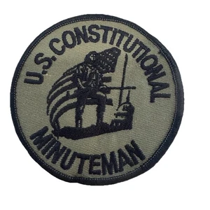 Vintage U.S. constitutional Minuteman Patch 3.5” - Picture 1 of 2