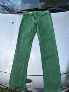 Abercrombie Kids Green Pants Skinny Fit Size 14 - Picture 1 of 10