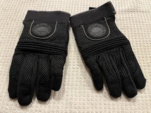 HARLEY DAVIDSION MEN'S WINGED WILLIE G SKULL GLOVES - SIZE MEDIUM - Bild 1 von 6