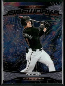 2025 Panini Prizm #1 Ryan Waldschmidt Fireworks - Picture 1 of 2