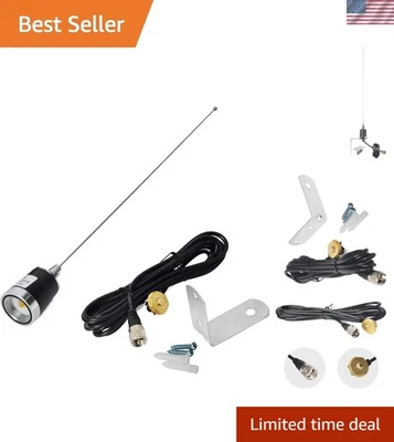 Versátil antena UHF VHF de 21 pulgadas con montaje de alta resistencia para configuración perfecta Foto 1 de 4