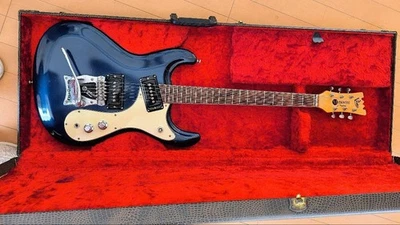 Guitarra Eléctrica Mosrite The Ventures Modelo Marca 1 Azul Vintage Edad 1964 S/N 1170 Foto 1 de 4