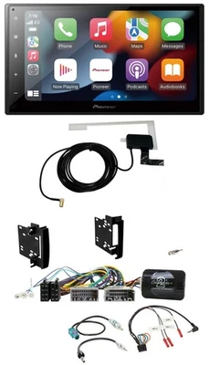 Pioneer Lenkrad USB Bluetooth DAB 2DIN Autoradio für Chrysler Dodge Jeep - Bild 1 von 4