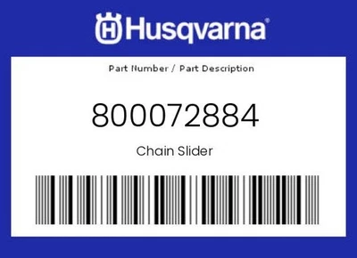 Husqvarna Genuine Chain Slider - 800072884 - Image 1 of 4