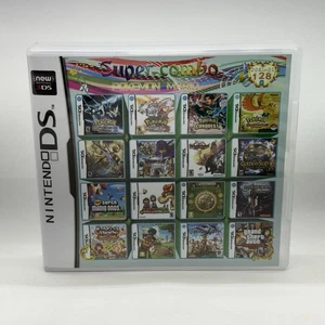 Nintendo DS Super Combo Pokémon Mario 208 in 1 Multi Game Cartridge - Bild 1 von 8