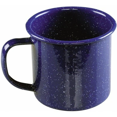 Taza de té de café Coleman Blue Speckled Camp taza esmaltada de 12 oz NUEVA Foto 1 de 4