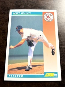 ⚾️1992 Score #668 Matt Young C122 - Picture 1 of 12