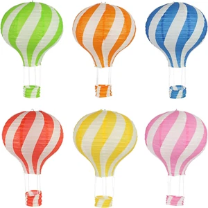Hot Air Balloon Decorations Paper Lanterns for Wedding Birthday Engagement Chris - Picture 1 of 12