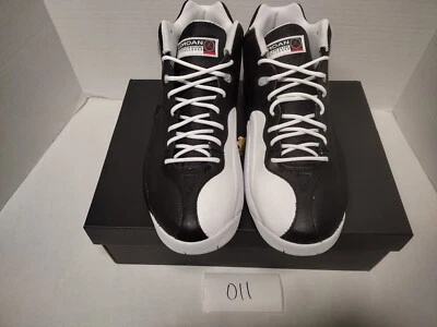 Nike Air Jordan Jumpman Team 1 Negro Blanco Rojo Retro Zapatos FV3928-006 US 10.5 Foto 1 de 4