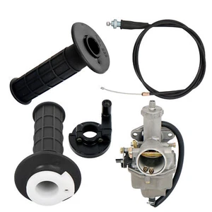 Carburetor&Handlebar Hand Grip Throttle Cable For Honda XR100 XR100R CRF100F - Picture 1 of 13