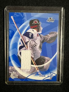 2002-03 ITG Be A Player All Star Edition Jersey Arturs Irbe #AS-13 Arizona🔥