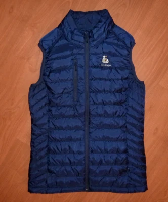 Clique Lightweight Puffer Golf Vest Women's Size M Medium Blue Twin Eagles GC - Image 1 of 4