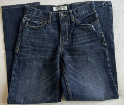 Pantalones de mezclilla Cherokee para niños calce recto cintura ajustable talla 12 Foto 1 de 4