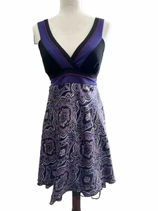 Y2K Party Kleid Lila Tüll Reifrock Swing Tanz 7 Medium Vintage Rockabilly - Bild 1 von 7