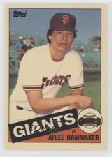 1985 Topps Collector's Edition (Tiffany) Atlee Hammaker #674