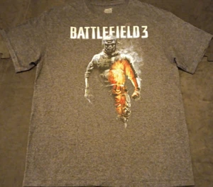 Camiseta Unisex Lg Dice Battlefield 3 Gráfica Videojuego Promo Coleccionista - Imagen 1 de 6