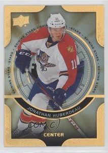 2013 Upper Deck Shining Stars Center Golden Rainbow Jonathan Huberdeau Rookie RC