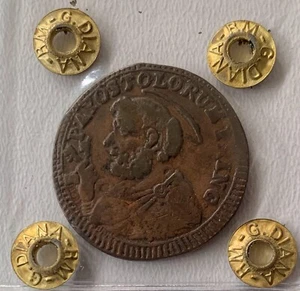PONTIFICAL STATE - PIO VI - SAMPIETRINO - 2 1/2 BAIOCCHI TWO AND A HALF 1796 VITERBO - Picture 1 of 4