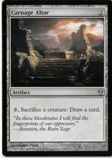 X4 Carnage Altar Zendikar Light Play MTG Magic DNA GAMES