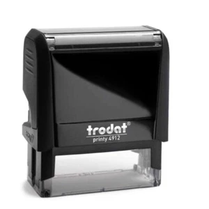 TOP SECRET with Border - RED Self Inking Rubber Stock stamp - Trodat 4912 - Picture 1 of 2