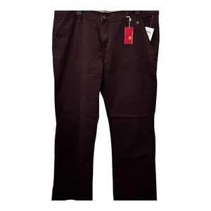Levi Tab Twills by Levi Strauss & Co Brown Pant Size 16 Medium NEW w Tags - Picture 1 of 15