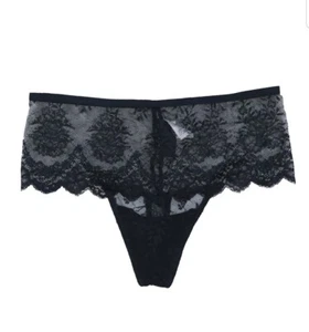 Inc International Concepts Women's High Waist Lace Underwear Thong Size L - Picture 1 of 2