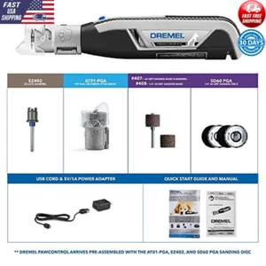 Cordless Pet Nail Grinder Rechargeable Grooming Tool Safe Nail Trimming New - Picture 1 of 5
