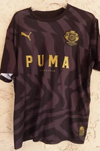 PUMA FC New Levels Black & Gold #10 Jersey sz XL - Picture 1 of 6