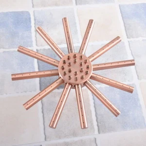 Bathroom 8" inch Antique Red Copper Bathroom Rain Shower Head msh033 - Picture 1 of 8
